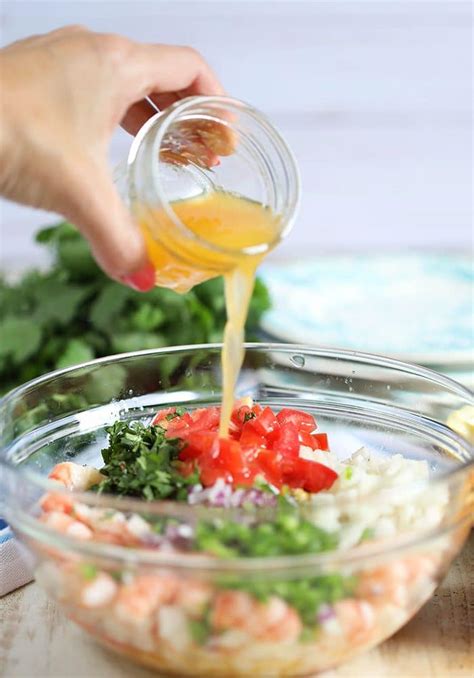Easy fresh dips like pineapple salsa , black bean salsa , and mango salsa are in our regular summer rotation. The Very Best Shrimp Ceviche Recipe - The Suburban Soapbox