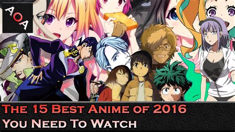 The 16 Most Popular Anime Of 2016 Gambaran