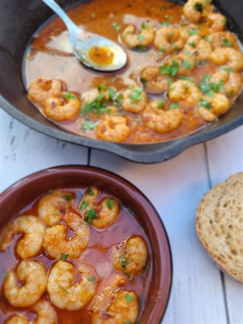 Gambas Al Ajillo Recipe Spanish Garlic Shrimps Fast Simple Steps