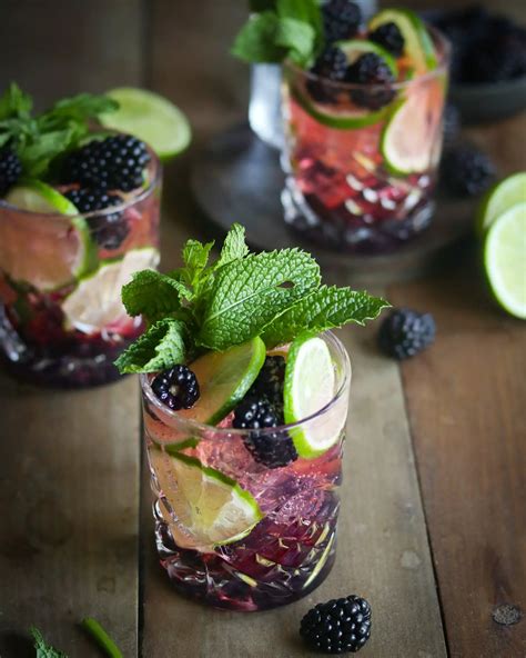 Blackberry Mojito Peaches 2 Peaches