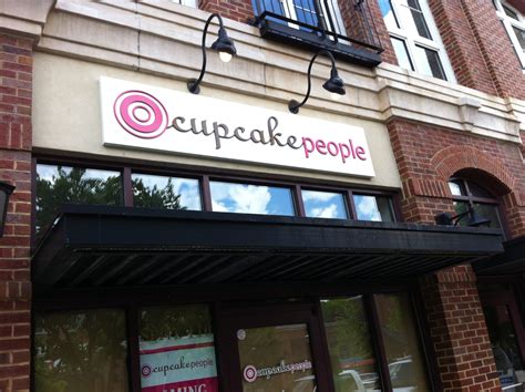 Old Is New Storefront Sign In Atlanta Ga For The Cupcake People Big