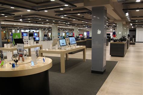To The Left Of This Image Is The Apple Store In Store Uniquely
