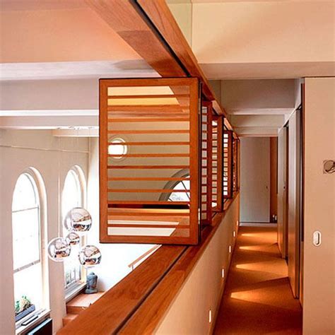 The mezzanine floor with two bedrooms and study was installed which now can be accessed from the living room. New Home Interior Design: Modern Hallway. On a mezzanine ...