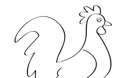 Cock A Doodle Doo Coloring Page Mother Goose Club