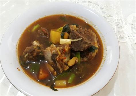 #resepwongkito #cookpadcommunity_palembang pindang pegagan merupakan masakan pindang yang berasal dari suku pegagan sebuah sub suku dari suku ogan atau secara administratif masuk dalam kabupaten ogan ilir dan kabupaten ogan komering ilir sumatera selatan. Resep Pindang Iga Khas Palembang oleh Diary Riva - Cookpad