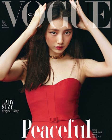 Update Suzy For Vogue Korea June Cover Issue Kpopmap