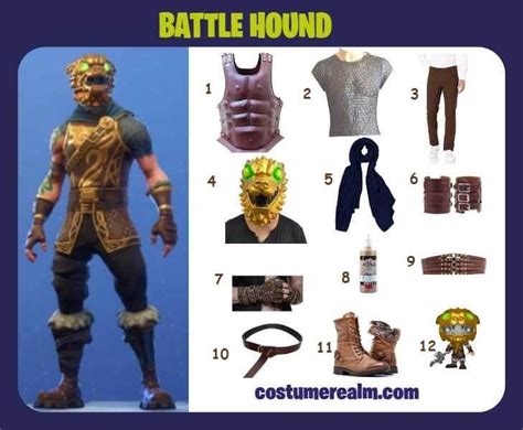 Dress Like Battle Hound From Fortnite Costume Guide Diy Fortnite