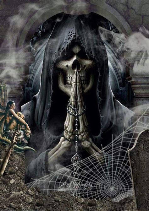 Grim Reaper Tattoo Grim Reaper Art Airbrush Art Dont Fear The