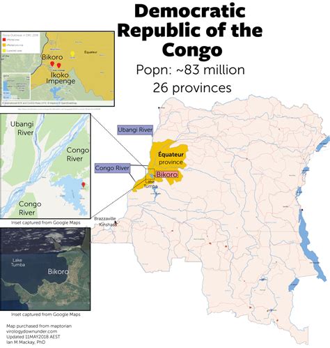 There are five known strains of the virus. Zooming in on the latest Ebola virus disease (EVD) hotzone ...