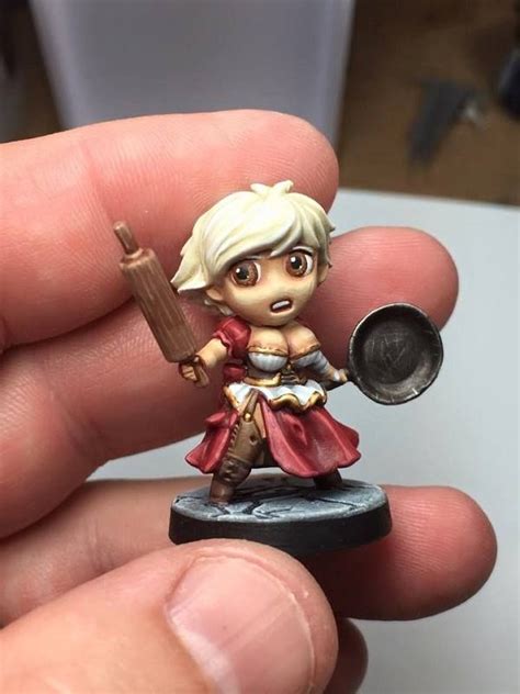 Pin By Brian Aherne On Tabletop Miniatures Chibi Fantasy Miniatures
