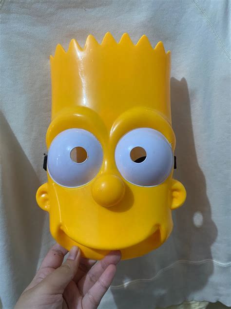 Bart Simpson Mask Toys And Collectibles Mainan Di Carousell