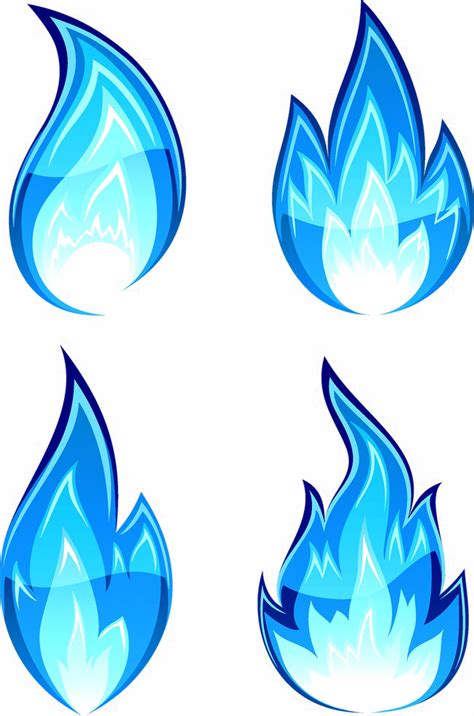 Blue Flame Png Download Image Fire Drawing Clipart Large Size Png