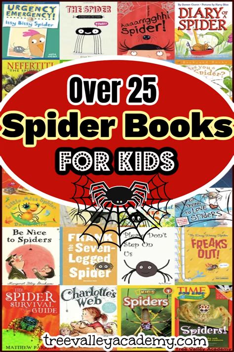 29 Of Our Favorite Spider Books For Kids Tree Valley Academy