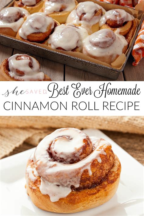 I made cinnamon rolls with this recipe recently but i didn't want to wait 8 hours to bake. Grammy's BEST Cinnamon Roll Recipe - SheSaved®