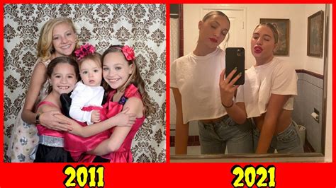 Dance Moms ⭐️ Then And Now Youtube