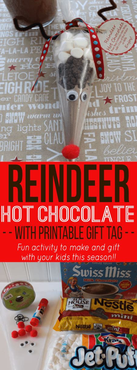 This Reindeer Hot Chocolate Mix Is A Simple T That Would Be Cute For