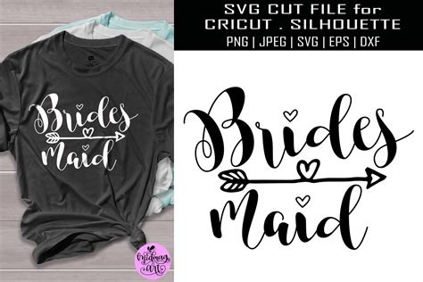 Bridesmaid Svg Wedding Svg By Midmagart Thehungryjpeg