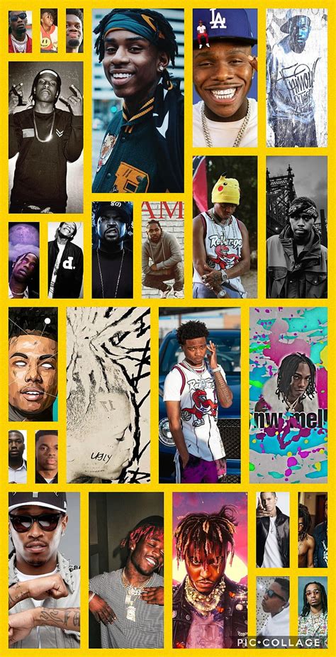 Rapper Collage Aesthetic