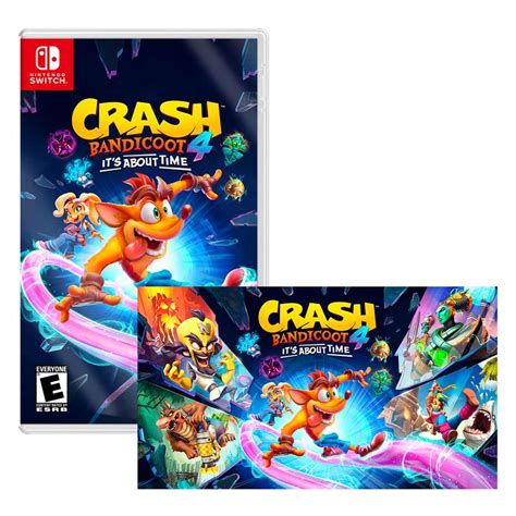 Crash Bandicoot 4 Its About Time Poster Nintendo Switch