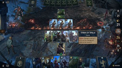 In thronebreaker, warring armies are depicted by the card game gwent. Thronebreaker: The Witcher Tales review | Rock Paper Shotgun