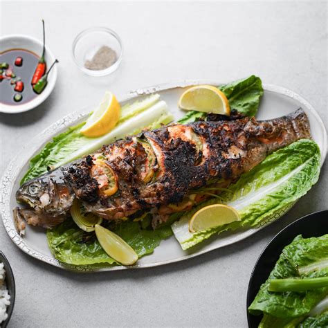 Grilled Whole Fish Recipe Charcoal Or Gas Grill Hungry Huy