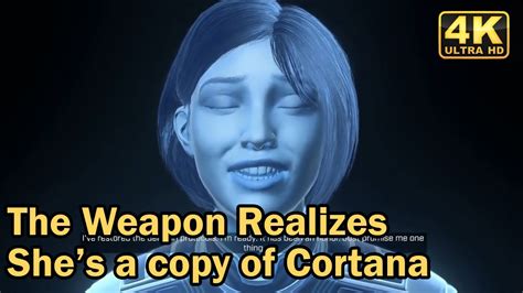 Halo Infinite The Weapon Realizes Shes Cortana Copy Youtube