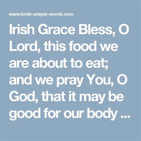 Ós tú a cheannaigh sinn go daor agus a shaor sinn ó the perfect gift for christmas or any other occasion, order now. Irish Christmas Meal Blessing - Free Christmas Prayer ...