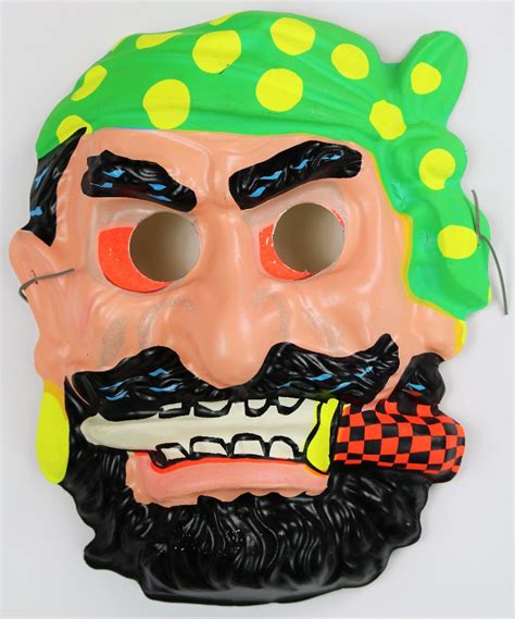We did not find results for: Vintage Pirate Halloween Mask Blackbeard 1960's Zest Mask ...