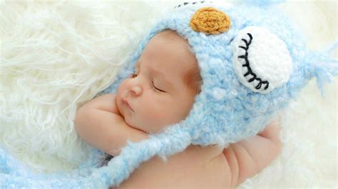 Cute Baby Sleeping Hd Wallpaper