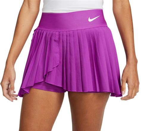 Nike Court Dri Fit Advantage Pleated Tennis Skirt Vivid Purplewhite Tennis Shop Strefa