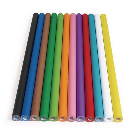 Colorations Prima Color Fade Resistant Paper Rolls Set Of 12 Arts