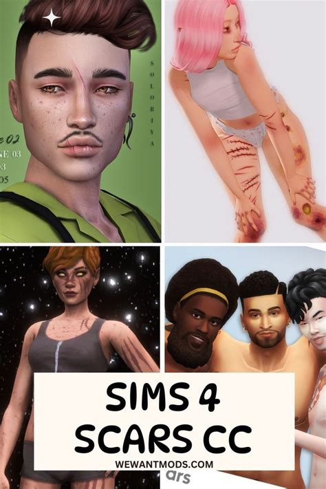 30 Sims 4 Scars Cc Acne Face And Body Scars In 2024 Sims 4 Sims