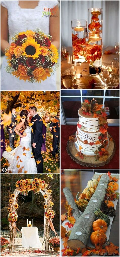 Fall Weddings 23 Best Fall Wedding Ideas In 2017 ️ See More