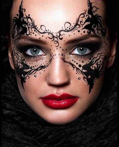 20 Halloween Mask Makeup Ideas Masquerade Mask Makeup Masquerade