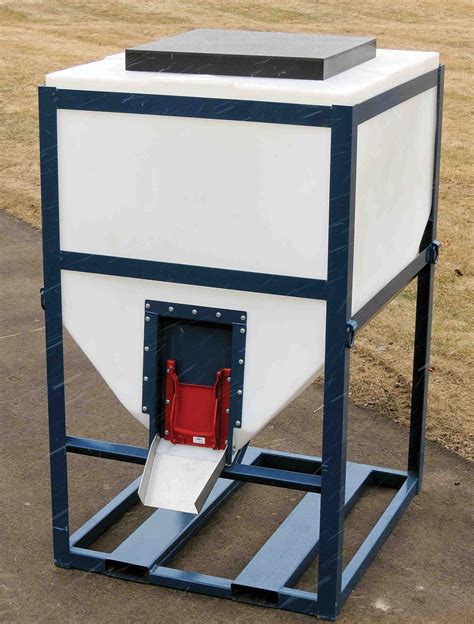 “our New Series 45 Feed Bin Is Built From A One Piece Rotational Molded
