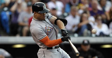 The Mighty Giancarlo Stanton Hit One Of The Longest Home Runs In Major