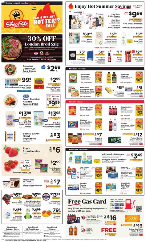 ShopRite Ad Circular - 07/17 - 07/23/2022 | Rabato
