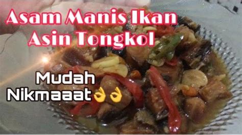 Cuci beras pada air bersih sebanyak 2 kali. cara memasak Asam manis ikan asin tongkol - YouTube