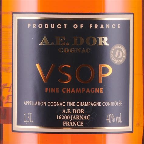 Ae Dor Vsop Rare Fine Champagne купить коньяк АЕДор ВСОП Рар Фин