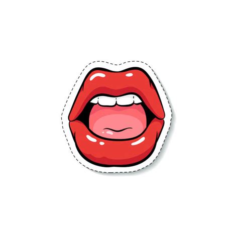 Cartoon Of Woman Sticking Her Tongue Out Illustrations Royalty Free