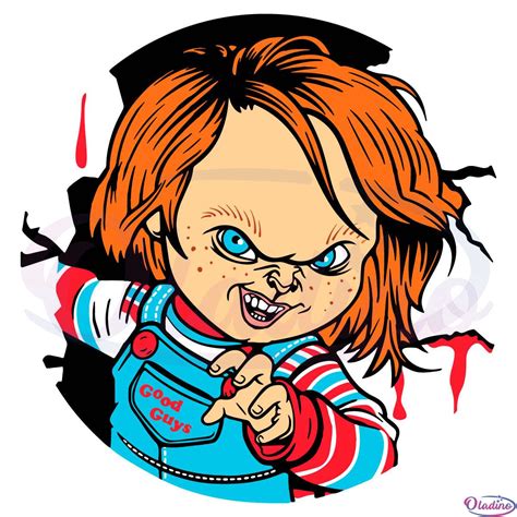 Chucky Horror Movie Svg File Movie Character Killer Svg Movie Svg