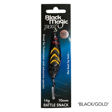 Rattle Snack Freshwater Lure Black Magic