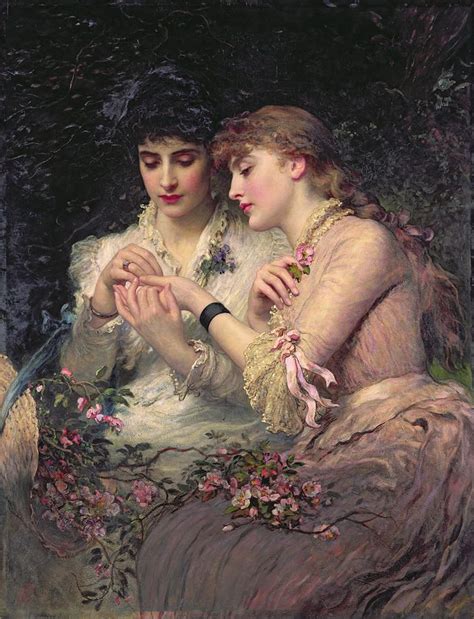 James Sant A Thorn Amidst The Roses 1887 Lesbian Art Art Painting