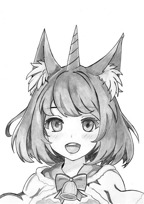 I've been drawing since i could first hold a pencil, but i started taking it seriously in 2009, which was the year i started doing digital art with a drawing tablet, and since then i've kept striving to improve my level. Drawing Cute Anime Unicorn Girl in 2020 | Cute drawings, Drawings, Anime