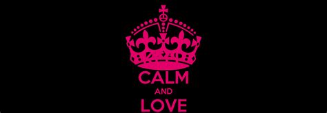 Keep Calm And Love Me Poster Aria Keep Calm O Matic