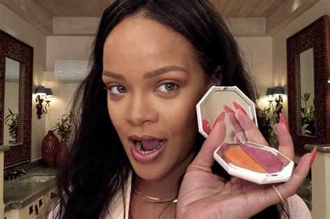 Rihanna Teases New Fenty Beauty Products In Vogue Makeup Tutorial