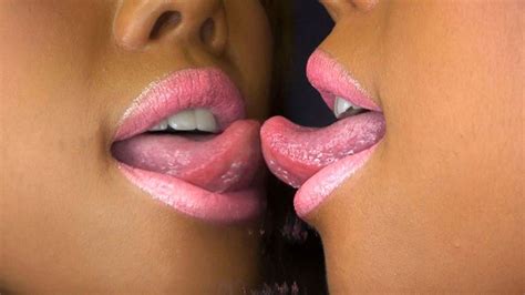 Erotic Lips Kissing Sexy Lips And Deep Kissing