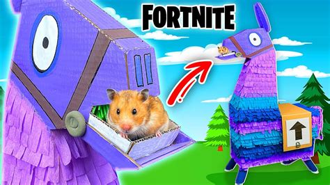 Hamster Fortnite Llama Maze 🐹 Youtube