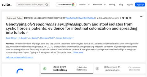 Genotyping Of Pseudomonas Aeruginosa Sputum And Stool Isolates From