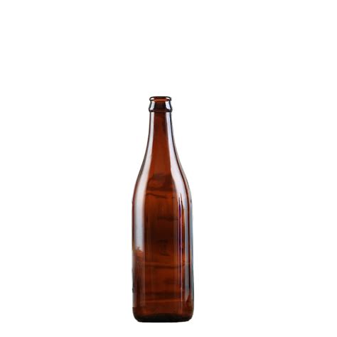 Factory Wholesale Brown Glass Bottle Amber Beer Bottle With Crown Cap 250ml 330ml 500ml 650ml